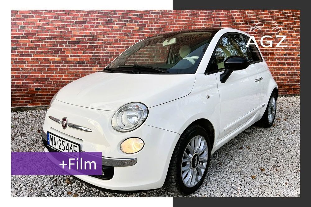 Fiat 500 Lounge Panorama Klima Alu Gwarancja w cenie ! #VRWK