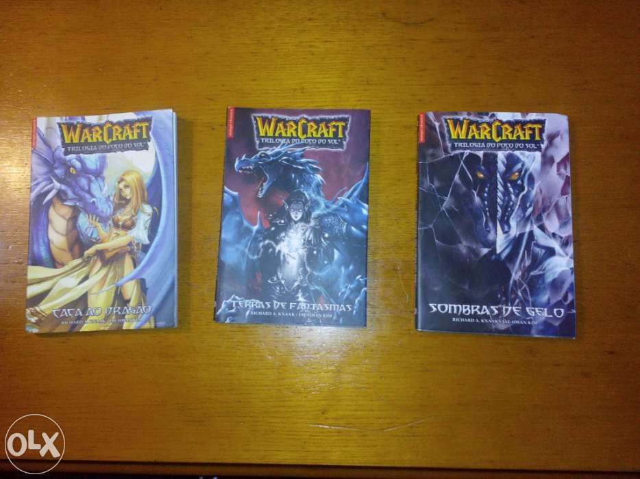 8 Livros Warcraft (Legends) e (Poço do Sol)