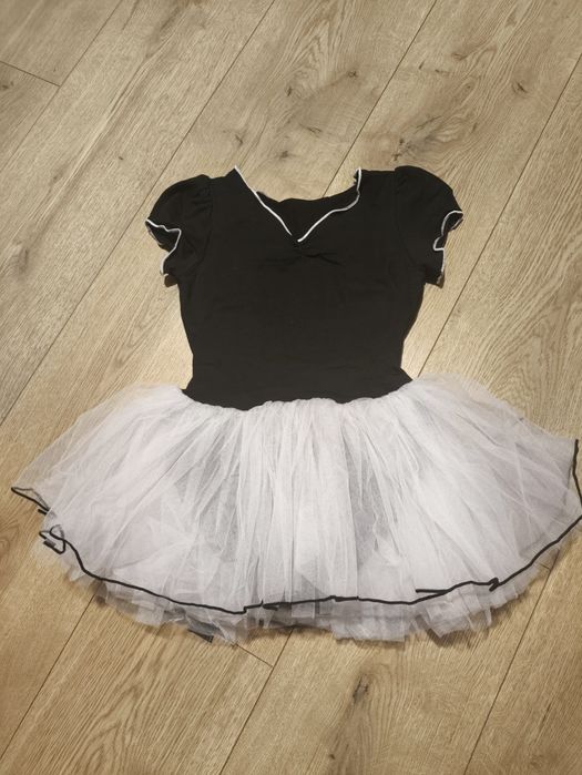Body baletowe gimnastyczne ze spódniczką