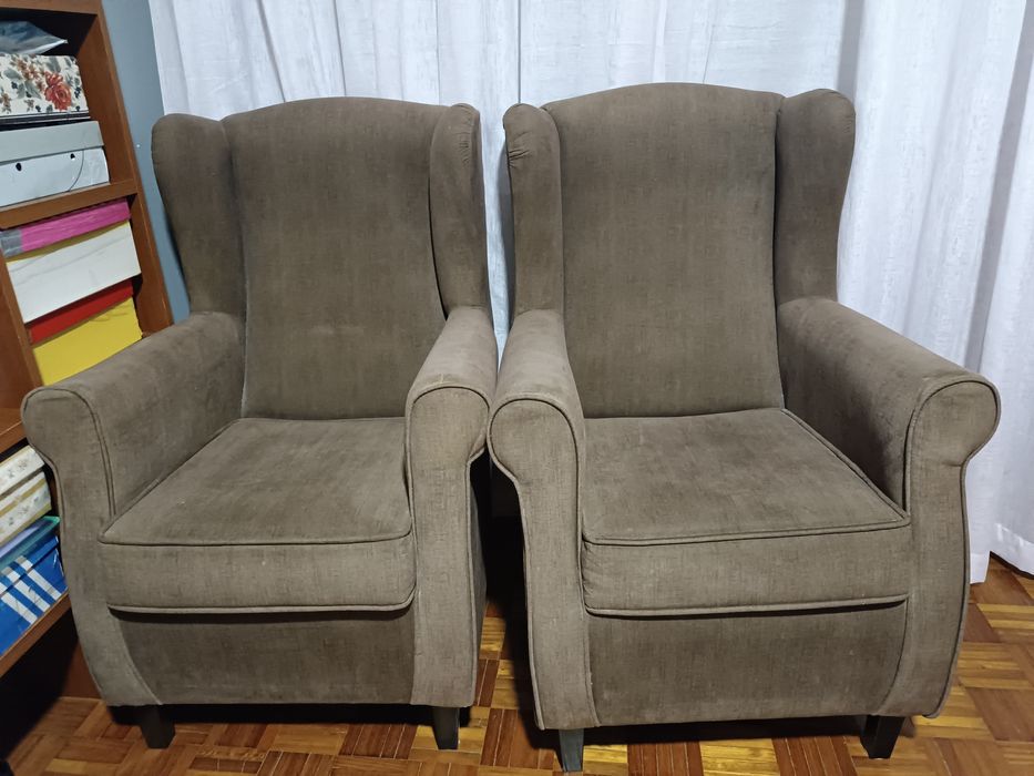 Poltrona/sofá como novos