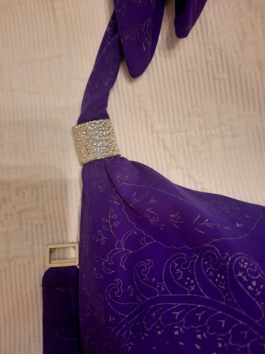 Купальник роздільний жіночій. Фіолетовий. Розмір 46-48.