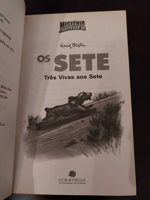 “Os Sete - Três Vivas aos Sete”, de Enid Blyton (O Clube dos Sete - 8)