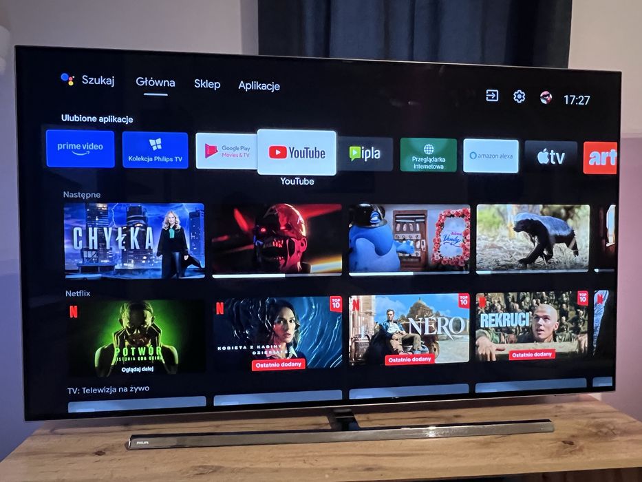 Telewizor PHILIPS 55” Oled Ambilight x3 Dolby Atoms