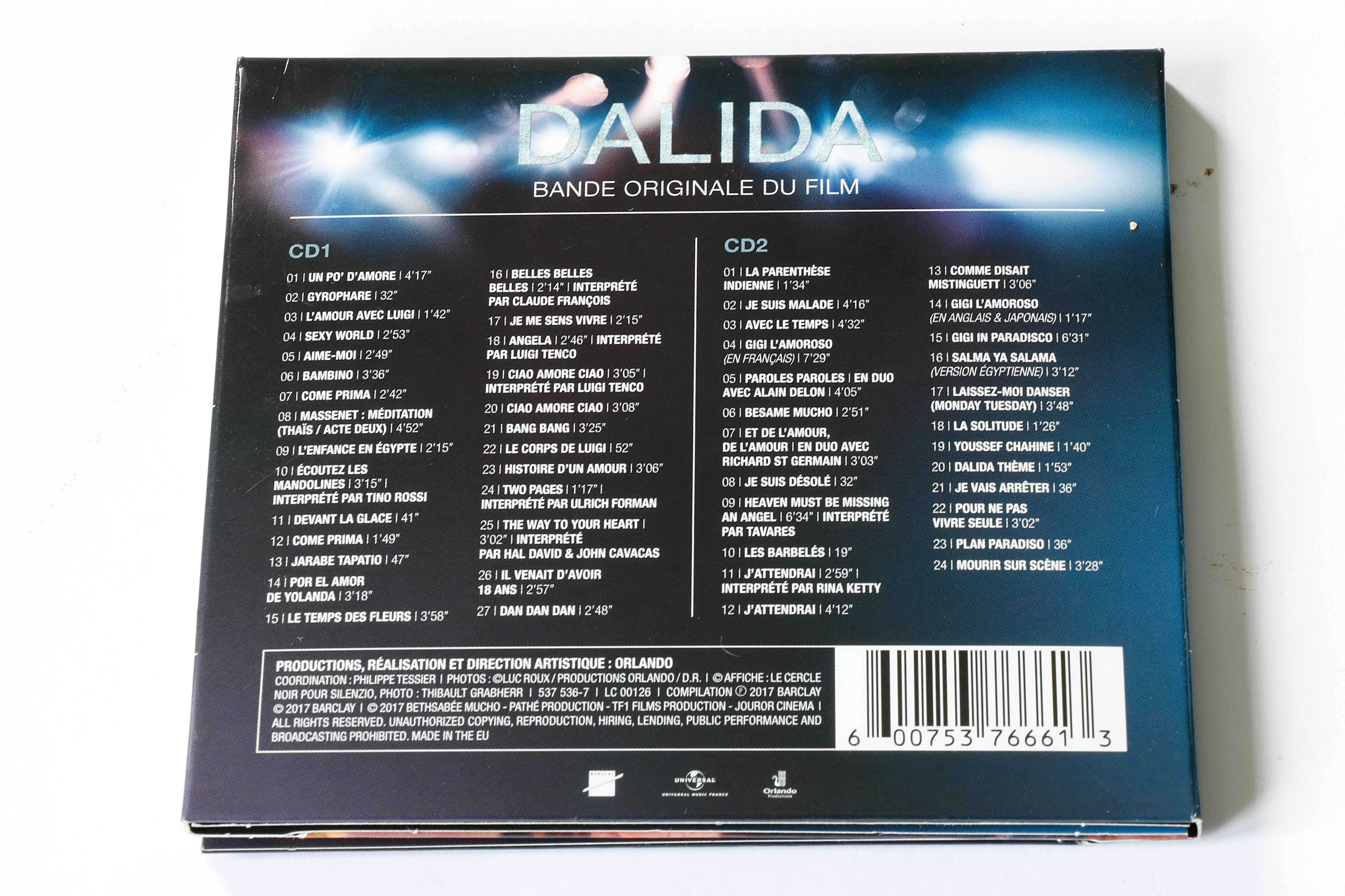 Dalida - Un Film de Lisa Azuelos - 2CD