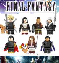 Coleção de bonecos minifiguras Final Fantasy nº1 (compatíveis Lego