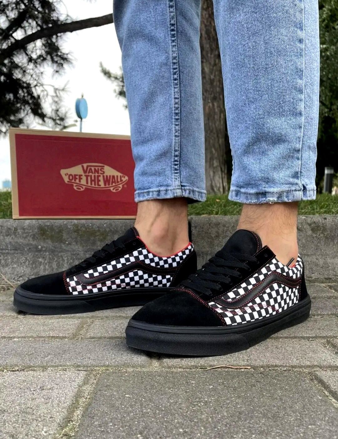 Чоловічі Vans Old Skool Black&White