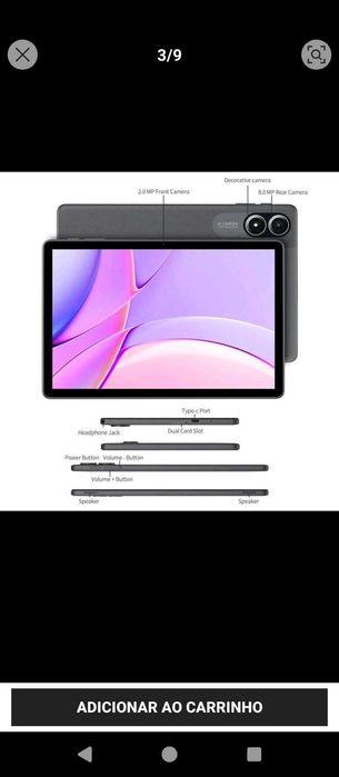 Vendo tablet novo