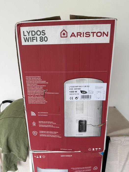 Termoacumulador elétrico 80L wi-fi Ariston Lydos