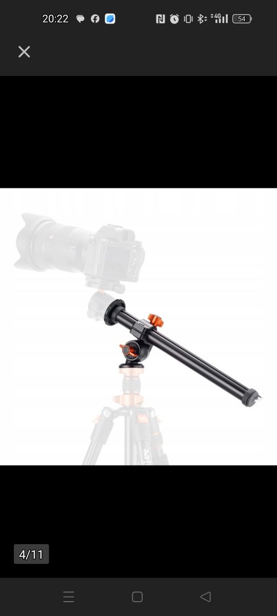 Rotatable multi-angle tripod center column