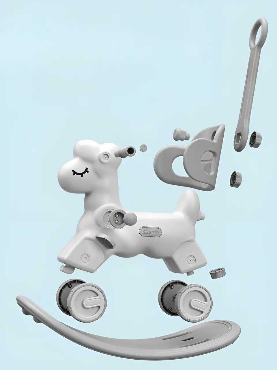 Коник-гойдалка 3в1 Terrio “Sheepy”