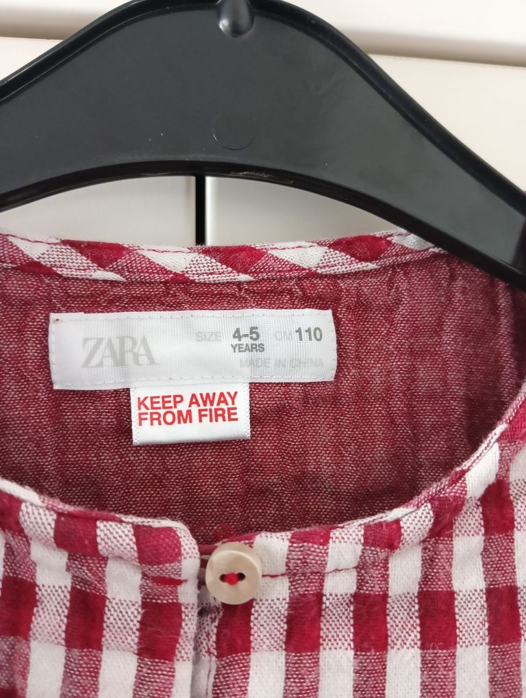 Sukienka Zara w kratkę 110