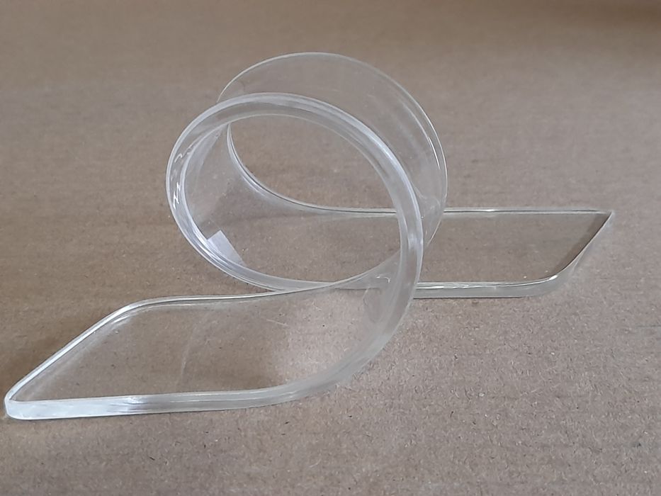 Argola de guardanapo em acrílico