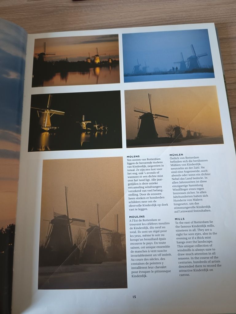 Album Holland Holandia czterojęzyczny fot. Jan Vermeer