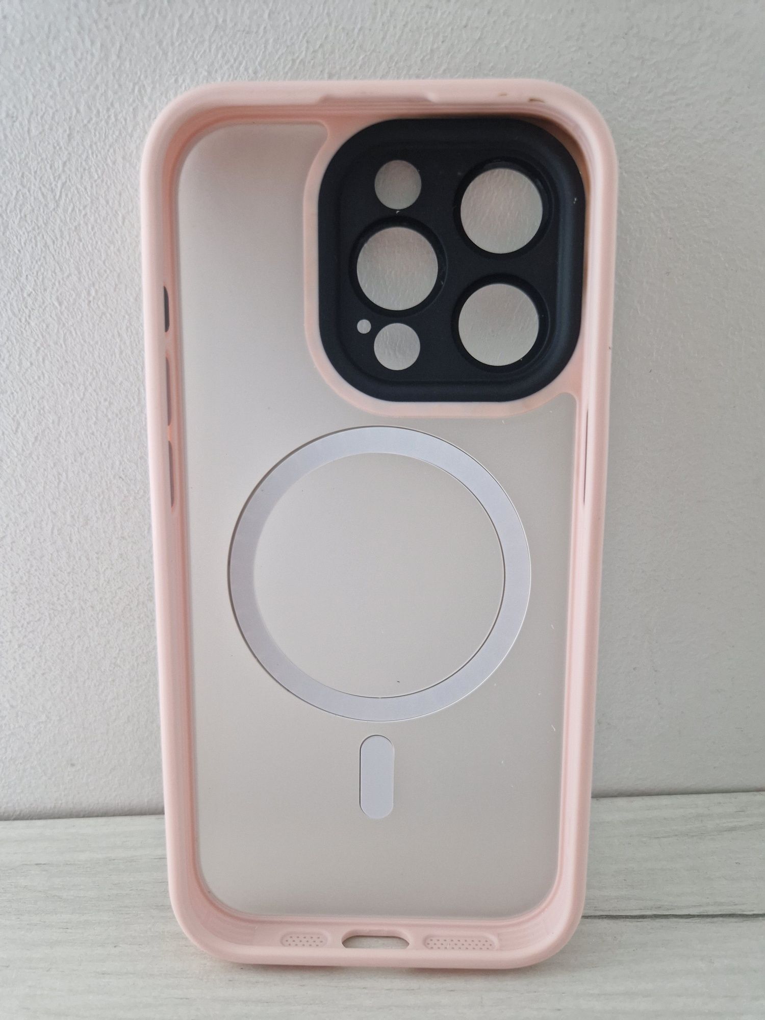Liavec LK Magsafe Case do Iphone 15 Pro Max jasnoróżowy