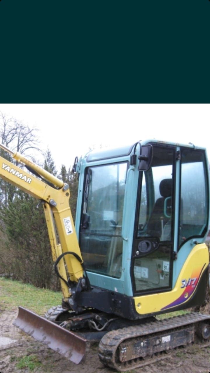Mini koparka yanmar sv 17 ex
