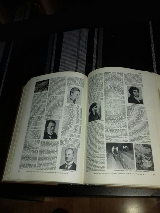 Stara encyklopedia Der Neue Brockhaus z 1958