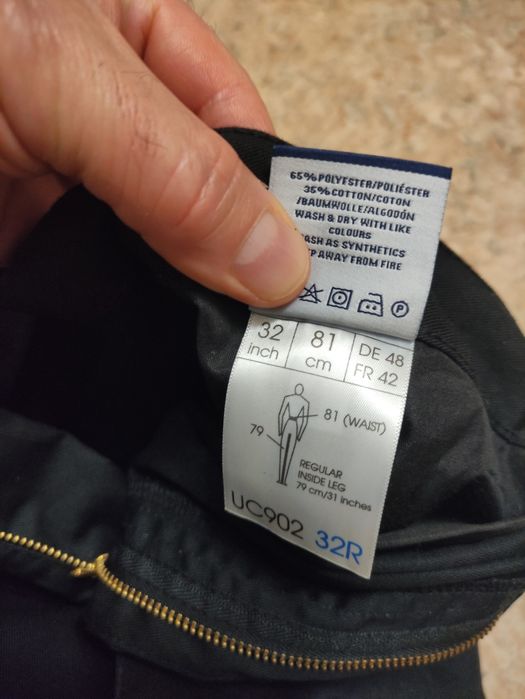 Штаны карго рабочие UNEEK р.32 пояс 86см