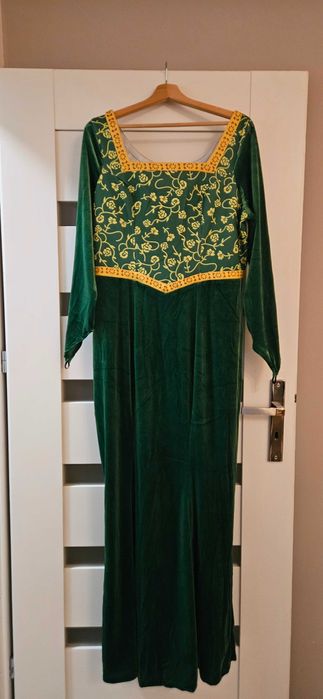 Sukienka Fiona Shrek halloween classy bajka kostium przebranie
