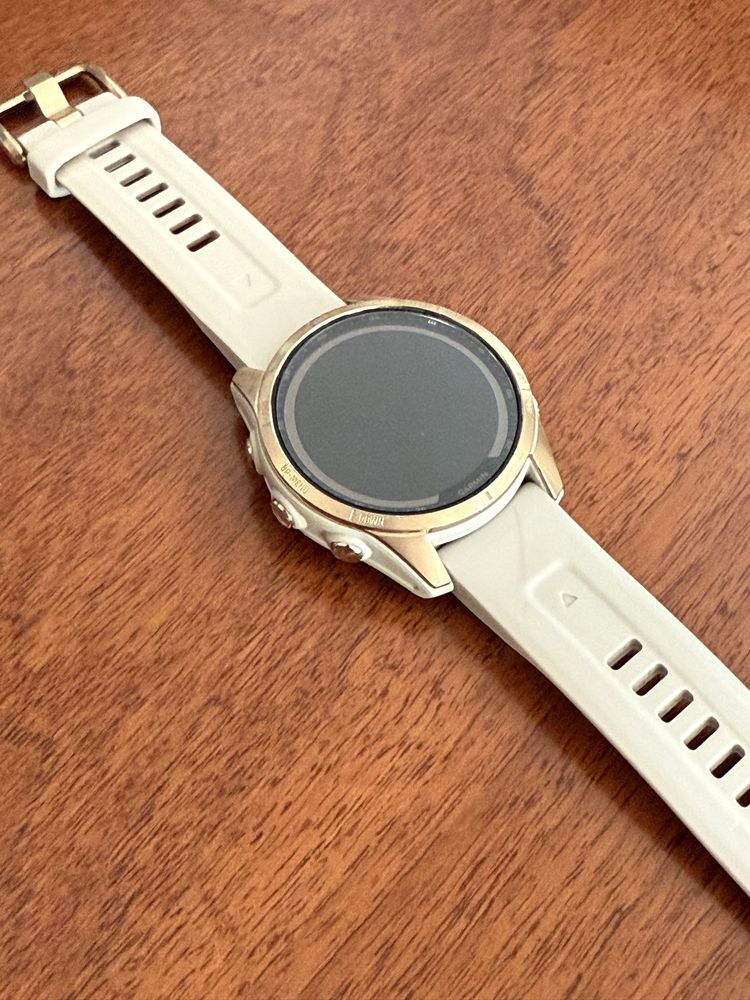 Garmin Fenix 7S Sapphire Solare Gold