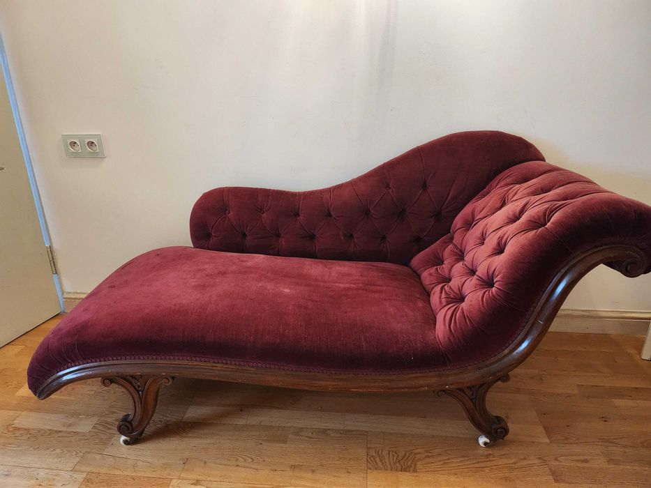 Leżanka na omdlenia okres Wiktoriański początek XXw