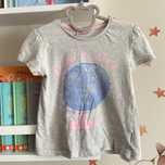 Bluzka koszulka t-shirt globus szara bawełna SoCute 92
