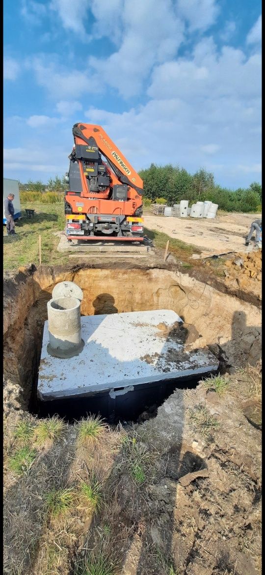 SZAMBO betonowe 6m3 Zbiornik Betonowy Na Gnojowice Deszczówkę  Sieradz