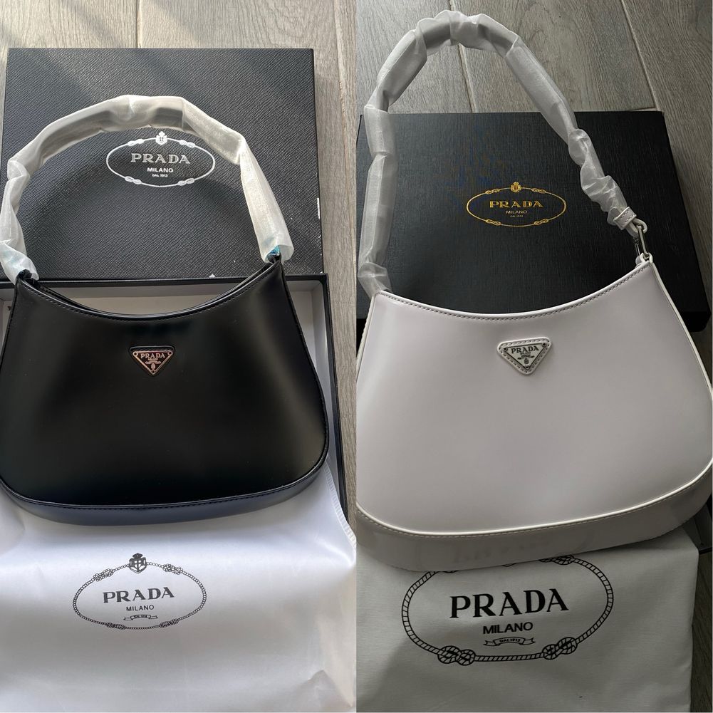 Женская кожаная сумка Prada