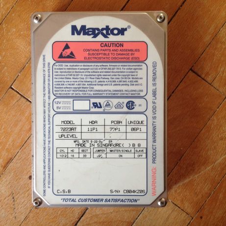 Жорсткий диск 7273AT Maxtor