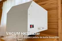 Pneumatyczny zasysacz pelet VACUM HKS Lazar - silnik + wąż 2x4m