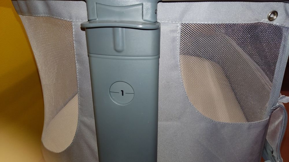 Ліжечко дитяче прямокутне приставне Maxi-Cosi Iora Air Beyond Grey