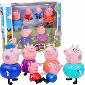 Figurki Swinka Peppa Duży Zestaw RODZINA FIGURKA 6