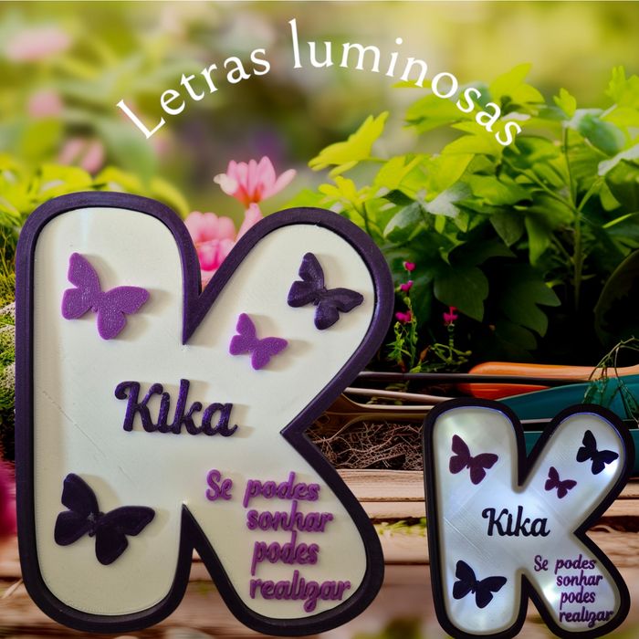 Luminárias personalizadas em 3D