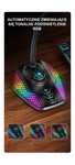 MIKROFON gamingowy RGB do KOMPUTERA laptopa LED usb