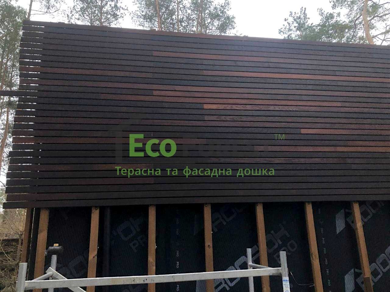 Дошка Термоясень планкен/ромбус. Фасадна дошка Україна