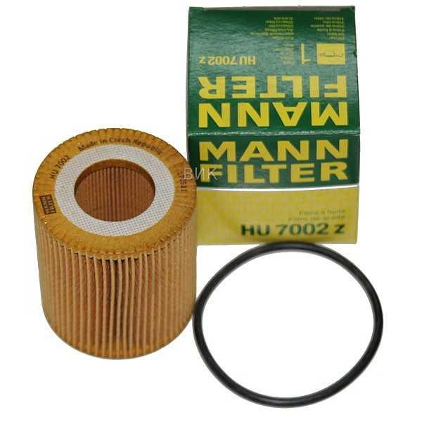 Фильтр масляный FORD Ranger Mazda BT-50 MANN-FILTER HU 7002 Z HU7002Z