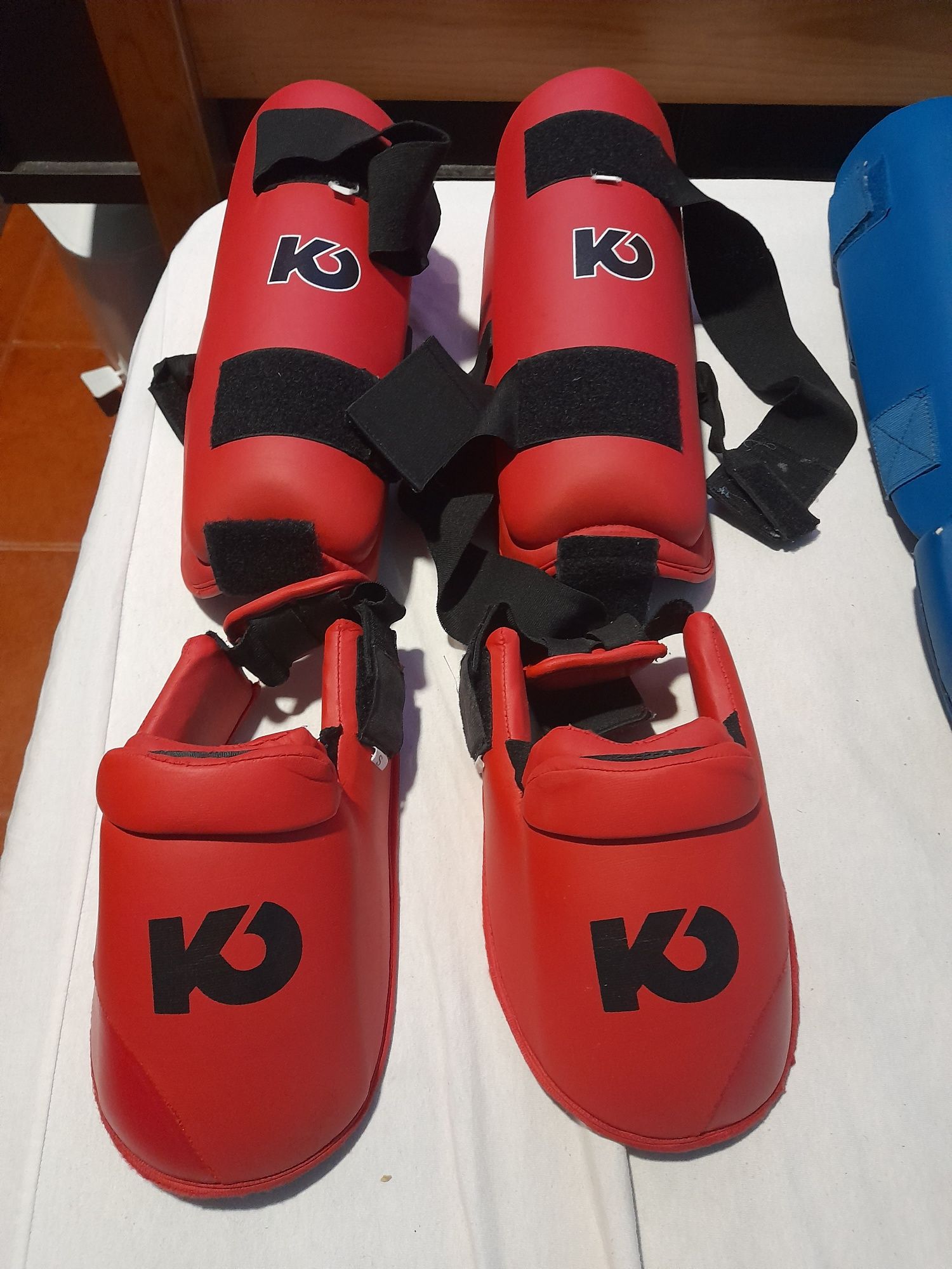 Conjunto para praticar kick Box