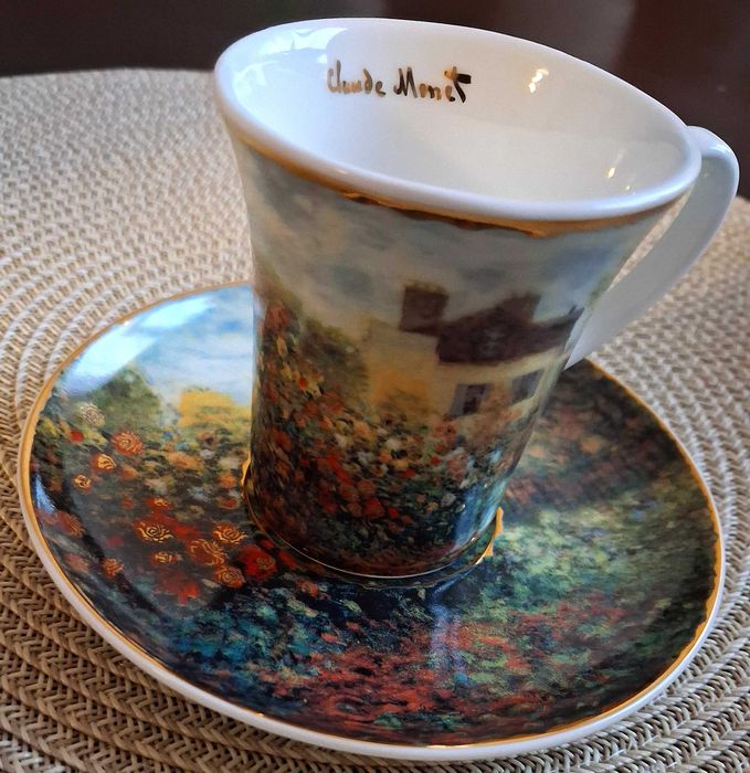 Nowa Filiżanka do espresso Dom Artysty Claude Monet  Goebel