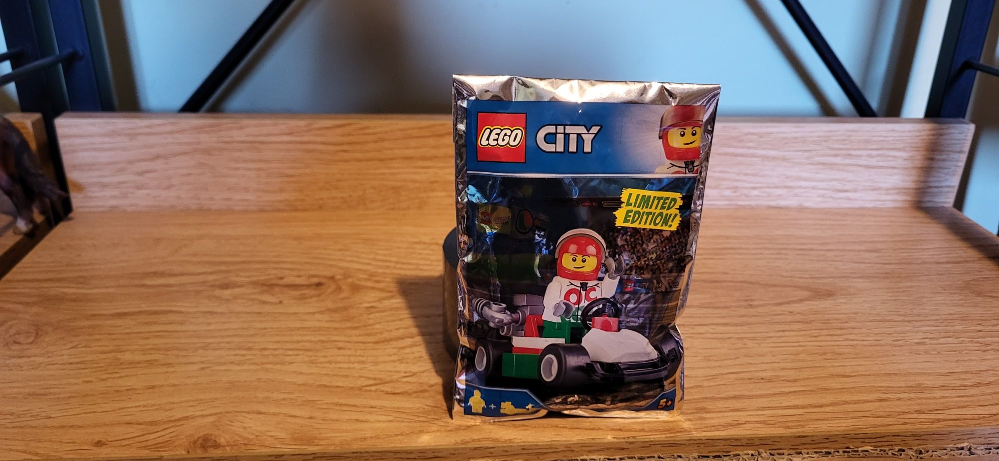 Lego City 951807 Gokart Kierowca Wyścigowy saszetka z klockami