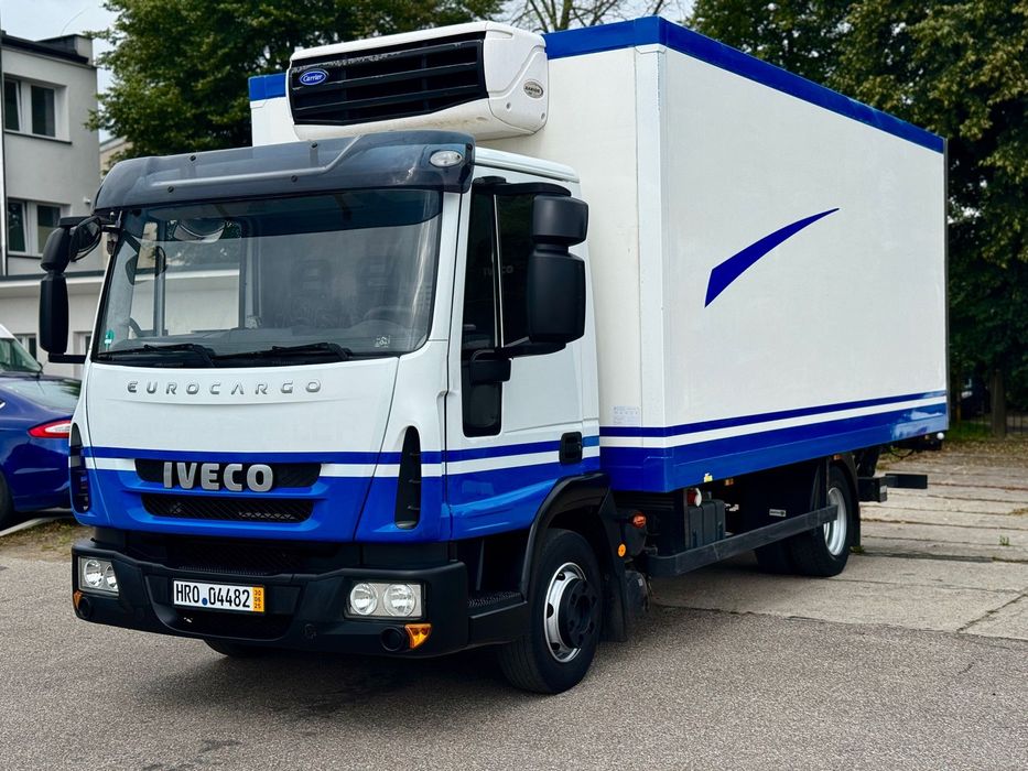 Iveco Eurocargo  75E18P/Winda/Chłodnia/Automat/Drzwi Boczne/1 właściciel od nowości*