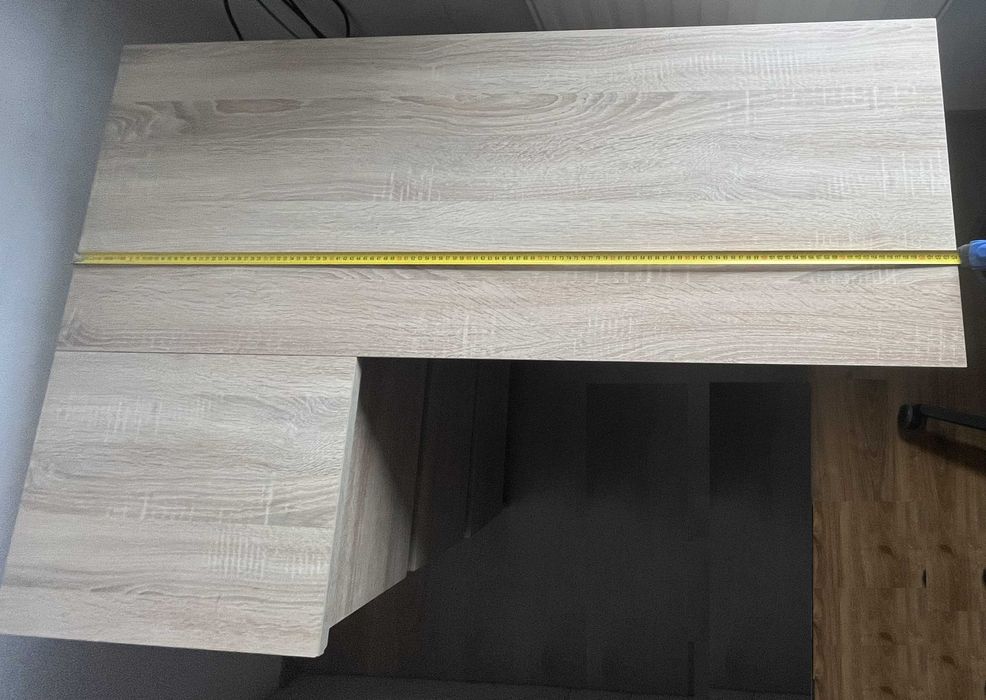 Biurko 124x85 pilne