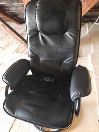 Fotel elektryczny podgrzewany z masażem
