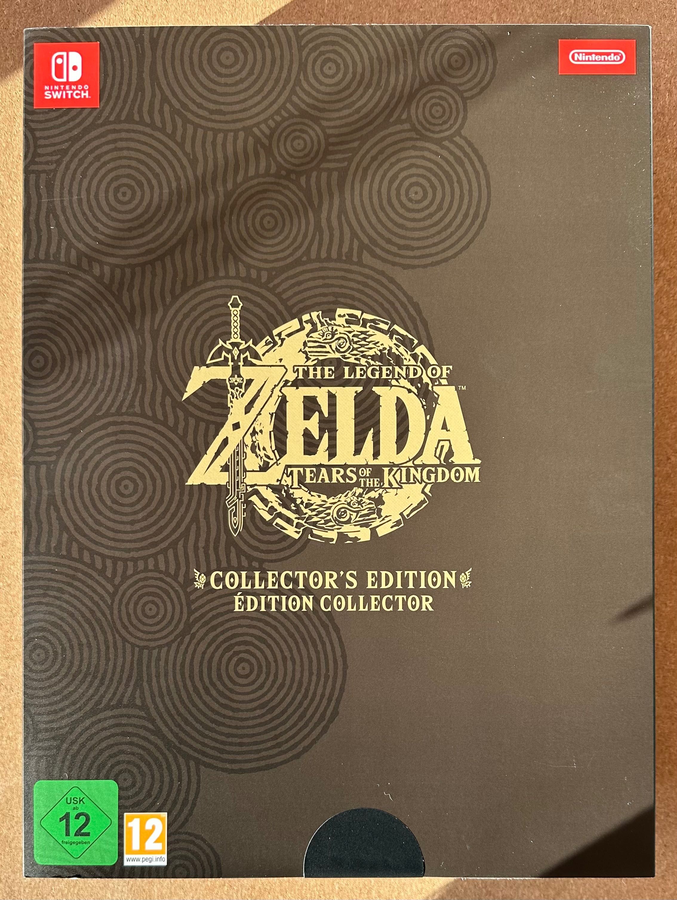 Zelda Tears Of The Kingdom Collector's Edition selado + poster