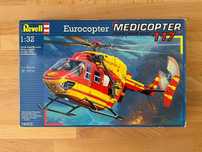 Helicóptero à escala - Kit Medicopter 117 da Revell Escala 1:32