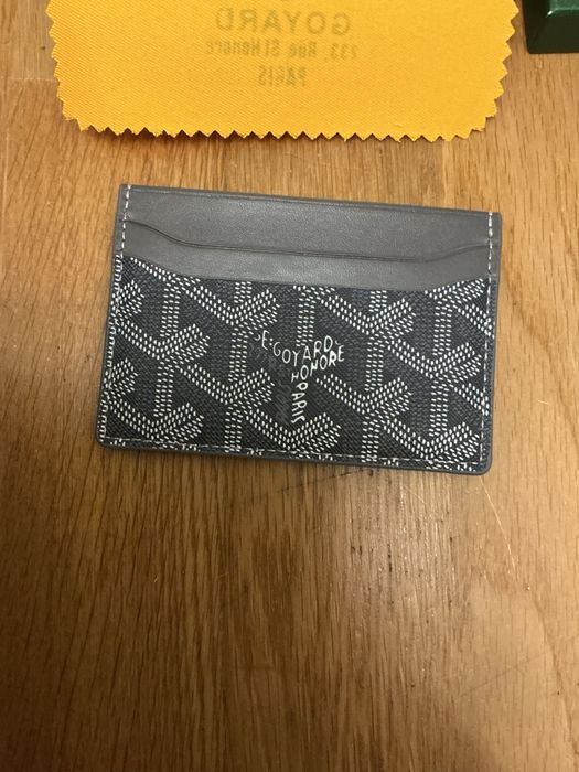 Carteira goyard cinzenta