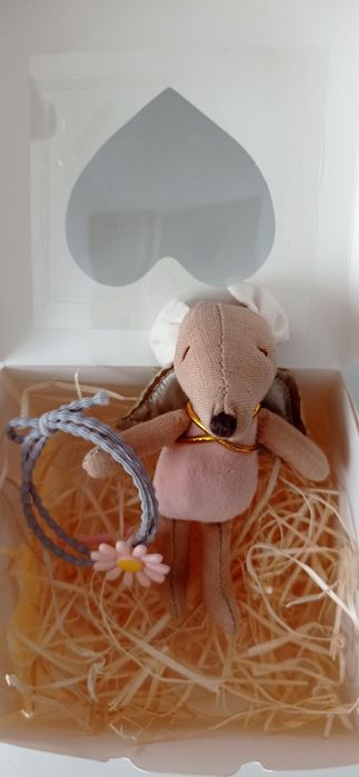 Myszka jak Maileg 10 cm