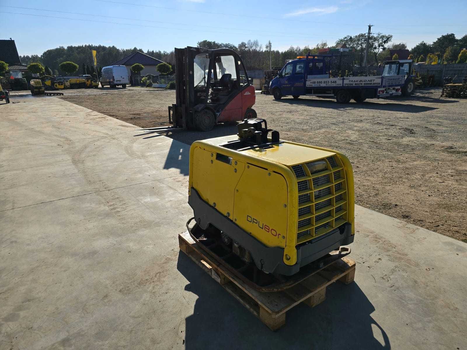 Zagęszczarka Wacker Neuson DPU 80  Compatec czujnik zagęszczenia
