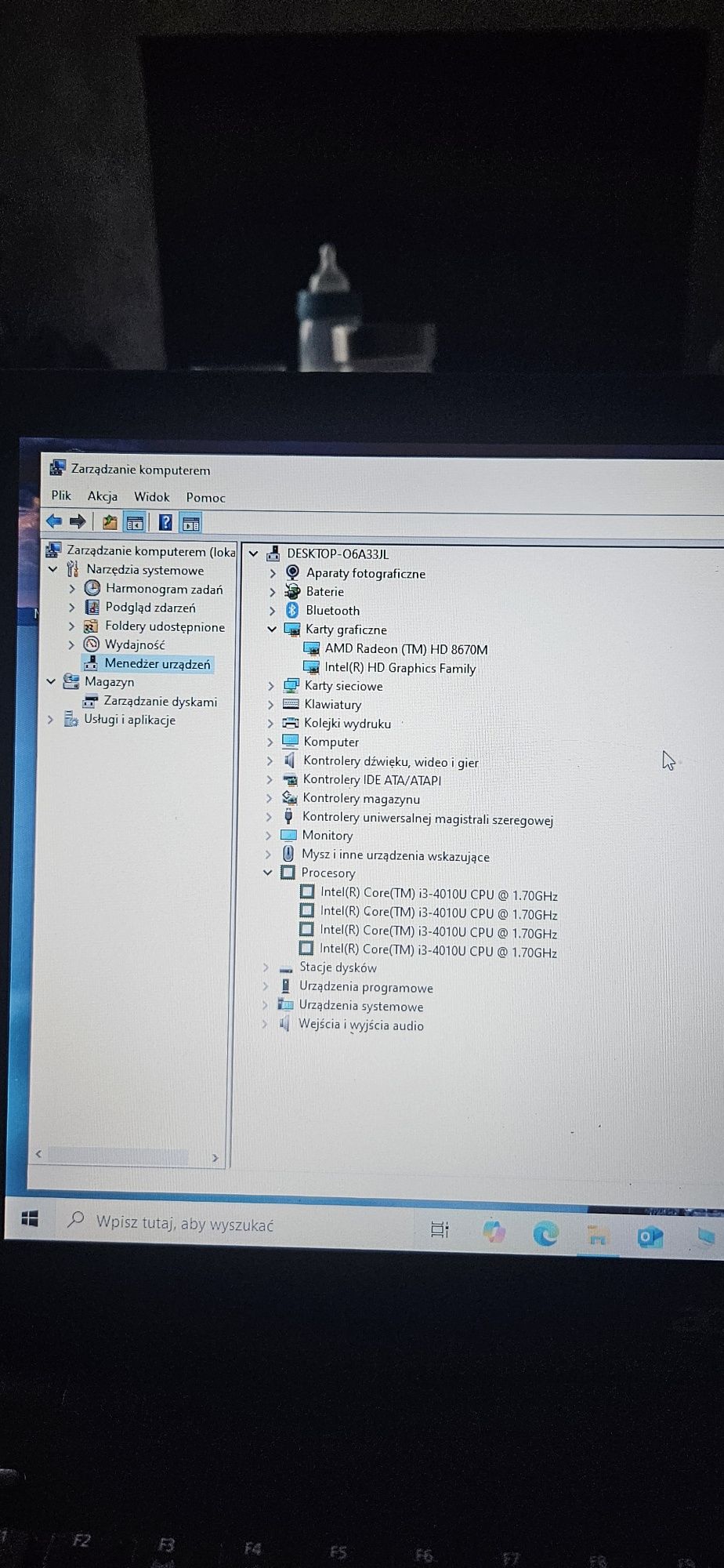 Laptop Acer E 1 system Windows 10