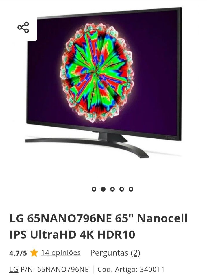 LG 65nano796ne 4k