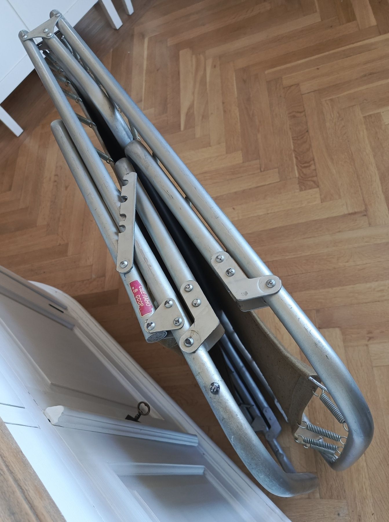 Łóżko polowe składane