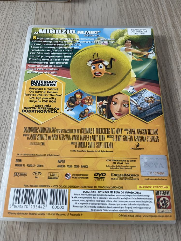 Film animowany „Film o pszczołach” DVD